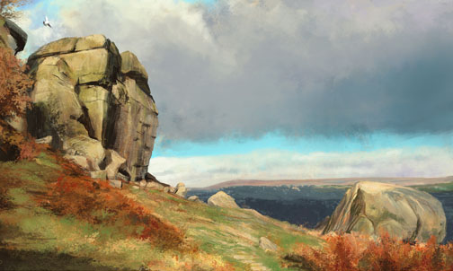 Cow and Calf, Autumn